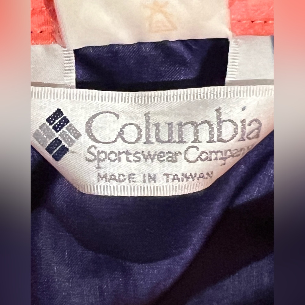 Vintage Columbia 90s Colorblock Y2K Retro Outdoor Streetwear Windbreaker Medium - Picture 13 of 14